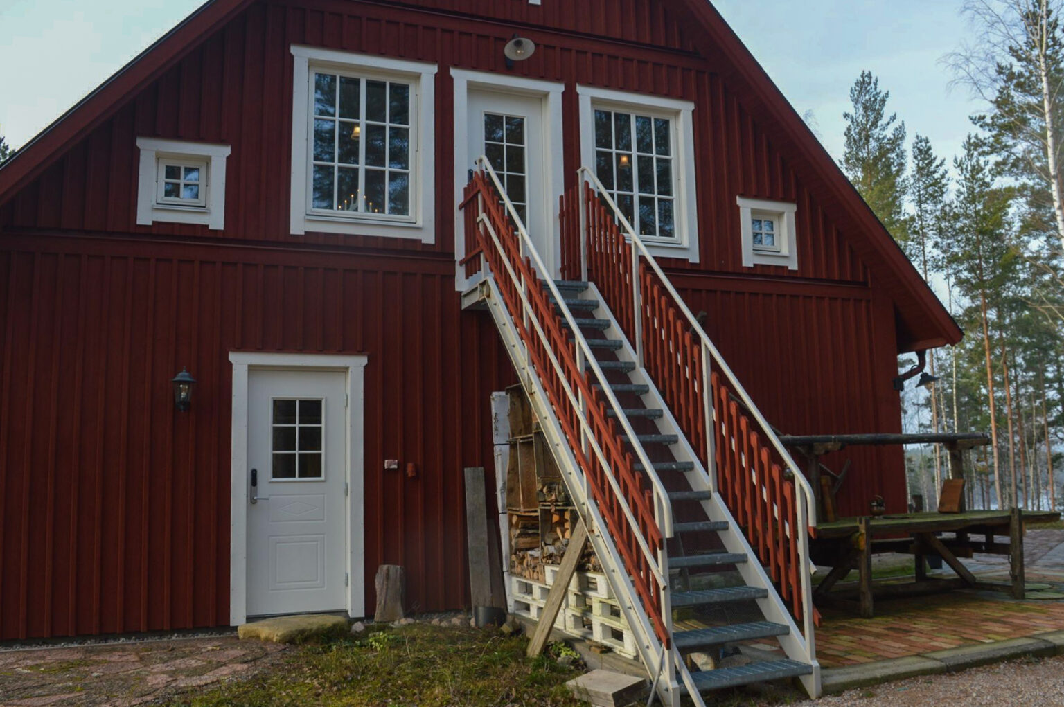 Trappuppgång till Rännet