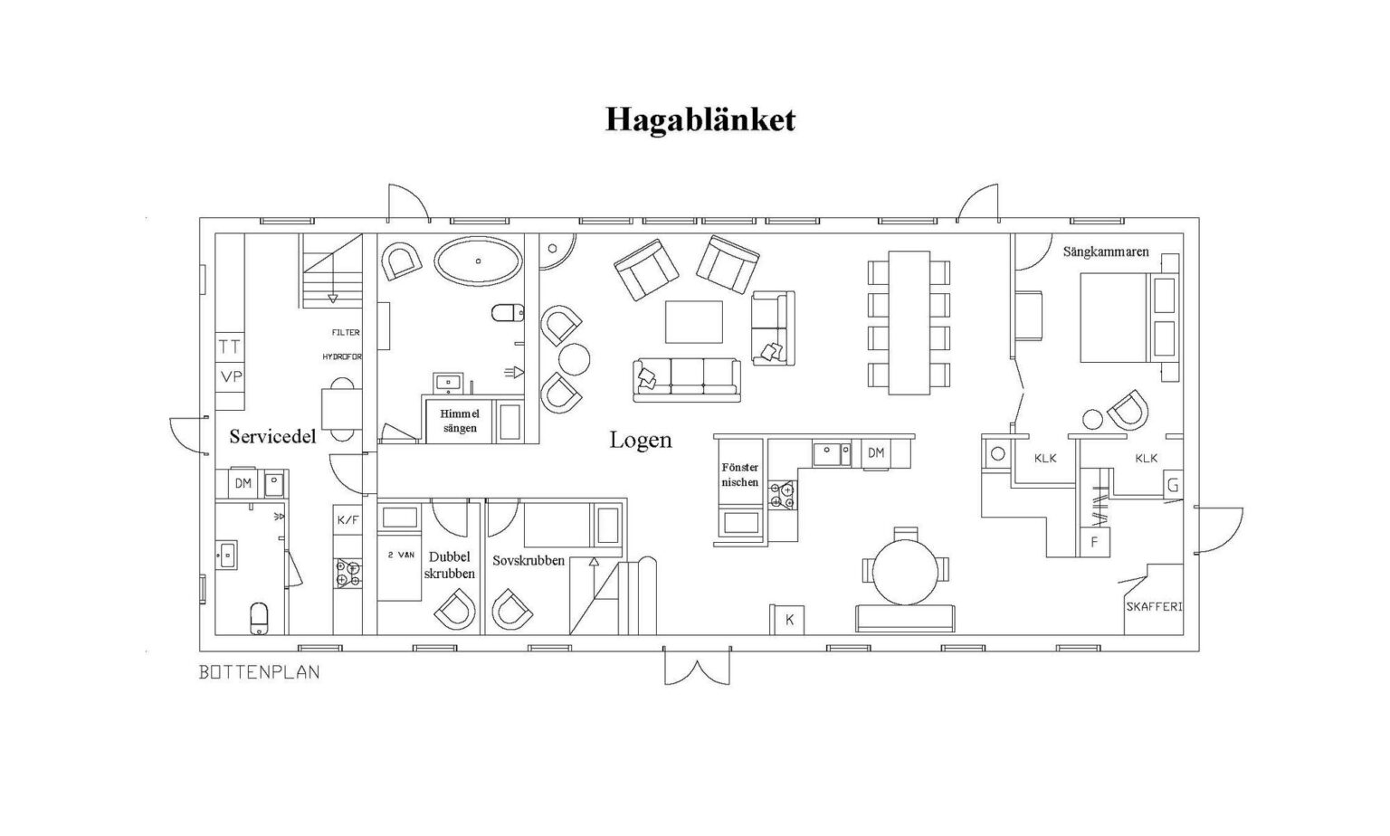Skogslugnet bottenplan